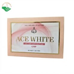 Ace White hỗ trợ cải thiện nội tiết tố và làm đẹp da (Hộp 60 viên)