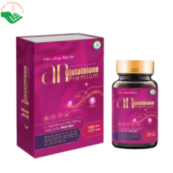 An Glutathion Premium Anfas làm giảm tình trạng nám da, tàn nhang, khô da, giúp da sáng đẹp, đều màu (Hộp 30 viên)