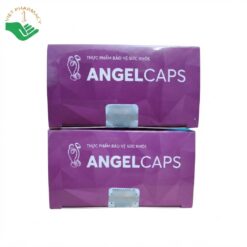 Angel Caps hỗ trợ cải thiện lão hóa da, rối loạn kinh nguyệt, bốc hỏa, suy giảm sinh lý (Hộp 3 vỉ x 10 viên)