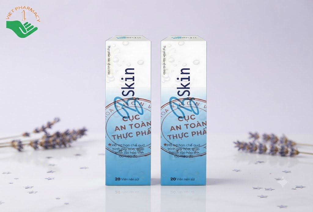 B.Skin The Legends hỗ trợ chống lão hóa da, giảm nám, làm đẹp da (Hộp 20 viên)