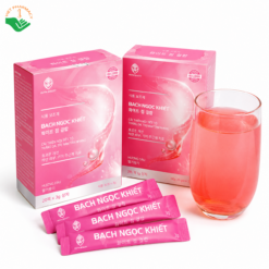 Bạch Ngọc Khiết bổ sung dinh dưỡng, tăng độ đàn hồi, giúp da sáng đẹp (Hộp 20 gói x 3g)