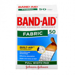 Băng cá nhân Band-Aid Fabric Johnson & Johnson (Hộp 50 miếng)