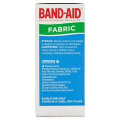 Băng cá nhân Band-Aid Fabric Johnson & Johnson (Hộp 50 miếng)