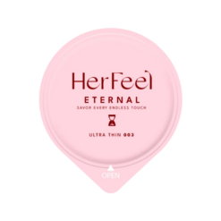 Bao cao su kéo dài thời gian Her Feel Eternal Pleasure PlayAh (Hộp 10 bao)