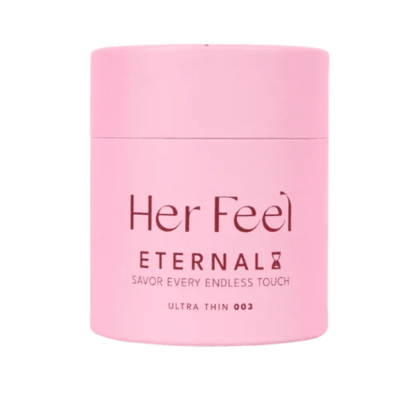 Bao cao su kéo dài thời gian Her Feel Eternal Pleasure PlayAh (Hộp 10 bao)