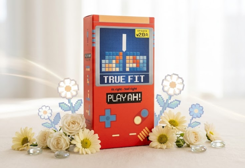 Bao cao su PlayAh True Fit size nhỏ 49mm (Hộp 10 bao)