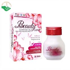 Beauty Love hỗ trợ làm da sáng đẹp, bổ sung các chất chống oxy hóa, làm chậm quá trình lão hóa da (Hộp 30 viên)