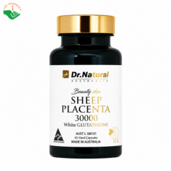 Beauty Skin Sheep Placenta 30000 White Glutathione hỗ trợ làm trắng da, ngăn ngừa lão hóa da (Hộp 60 viên)