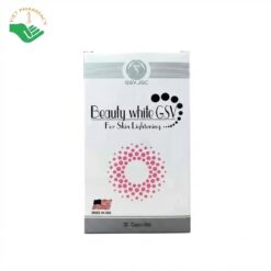 Beauty White GSV hỗ trợ làm mờ thâm nám, chống lão hóa, làm sáng đẹp da (Hộp 30 viên)