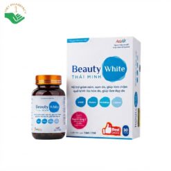 Beauty White Thái Minh hỗ trợ chống oxy hóa, giảm nám, làm đẹp da (Hộp 30 viên)
