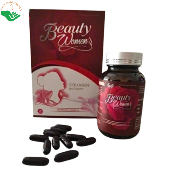 Beauty Women’s Aviphar hỗ trợ làm chậm lão hóa, giúp da tươi sáng (Hộp 30 viên)