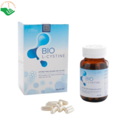 Bio L-Cystine 3C Pharma hỗ trợ tăng độ đàn hồi, làm giảm các triệu chứng của lão hóa da (Hộp 60 viên)