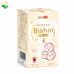 Bishin Keisei hỗ trợ làm chậm quá trình lão hóa, giúp tái tạo da (Hộp 60 viên)