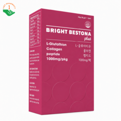 Bright Bestona Plus Dahupha hỗ trợ chống oxy hóa, làm sáng đẹp da (Hộp 20 gói x 10ml)