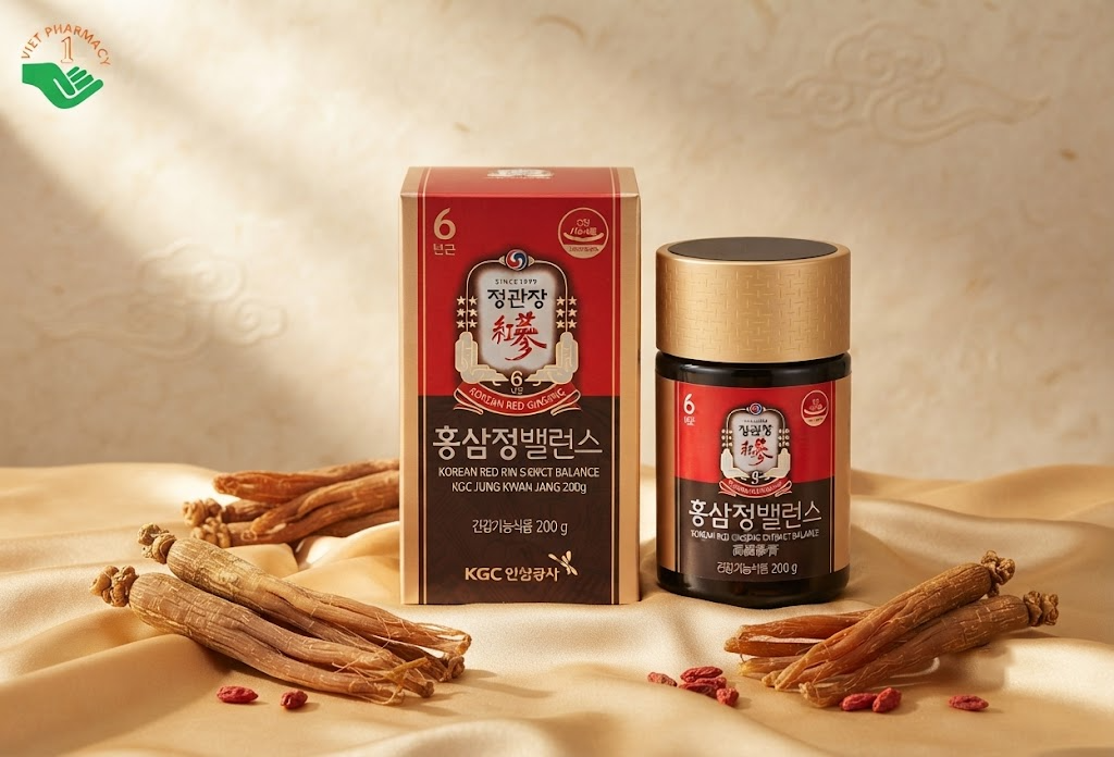 Cao hồng sâm Extract Balance KGC Jung Kwan Jang là thương hiệu hồng sâm cao cấp