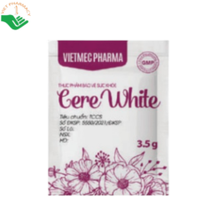 Cere White Vietmec làm chậm quá trình lão hóa da, giúp da sáng mịn (Hộp 20 gói)