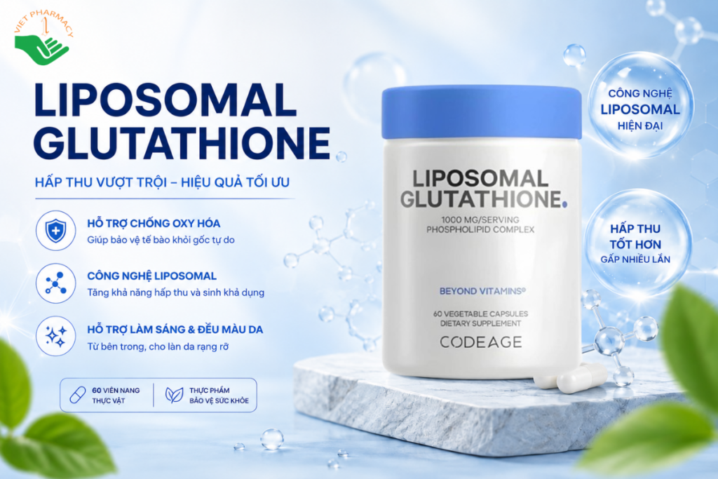 Codeage Liposomal Glutathione 1000mg