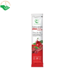Collagen Gluta Liza Pucoliza giúp tăng cường độ ẩm, hỗ trợ da sáng đẹp (Hộp 20 gói)