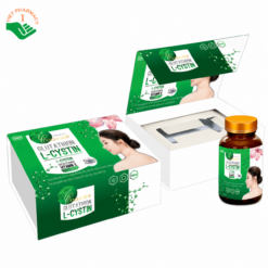 Collagen Glutathion L-Cystin hỗ trợ tăng độ ẩm, giúp da mịn màng, tráng sáng (Hộp 30 viên)