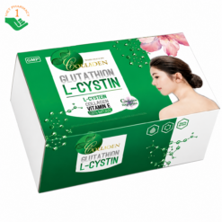 Collagen Glutathion L-Cystin hỗ trợ tăng độ ẩm, giúp da mịn màng, tráng sáng (Hộp 30 viên)