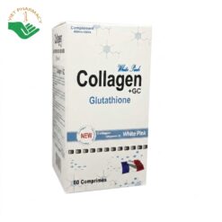 Collagen+GC Glutathione Phytextra giúp làn da sáng mịn, đều màu, ngăn ngừa lão hoá và kích thích sản sinh collagen (Hộp 60 viên)