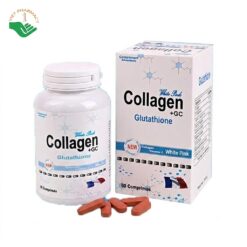 Collagen+GC Glutathione Phytextra giúp làn da sáng mịn, đều màu, ngăn ngừa lão hoá và kích thích sản sinh collagen (Hộp 60 viên)