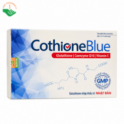 Cothione Blue hỗ trợ chống oxy hóa, tăng cường chức năng gan, giải độc gan, hỗ trợ làm đẹp sáng da (Hộp 3 vỉ x 10 viên)