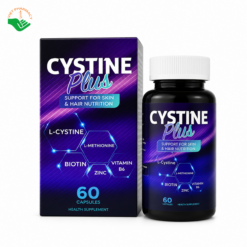 Cystine Plus Arnet Pharmaceutical hỗ trợ giảm bã nhờn, mờ nám, giảm gẫy rụng tóc (Hộp 60 viên)