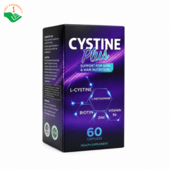 Cystine Plus Arnet Pharmaceutical hỗ trợ giảm bã nhờn, mờ nám, giảm gẫy rụng tóc (Hộp 60 viên)