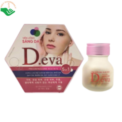 D.eva Vshine cải thiện nội tiết tố nữ, giảm sạm màu, nám và khô da (Lọ 30 viên)