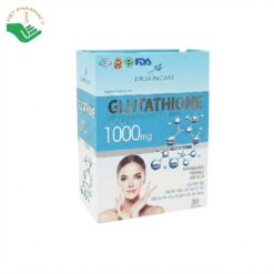 Dr.Skincare Glutathione 1000mg hỗ trợ làm chậm quá trình lão hóa, làm đẹp da và tăng cường sức đề kháng (Hộp 30 viên)