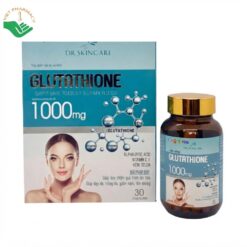 Dr.Skincare Glutathione 1000mg hỗ trợ làm chậm quá trình lão hóa, làm đẹp da và tăng cường sức đề kháng (Hộp 30 viên)