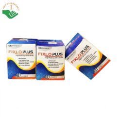 Fixlo Plus Pharmaxx hỗ trợ chống oxy hóa, chống các gốc tự do (Hộp 6 vỉ x 10 viên)