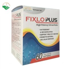 Fixlo Plus Pharmaxx hỗ trợ chống oxy hóa, chống các gốc tự do (Hộp 6 vỉ x 10 viên)