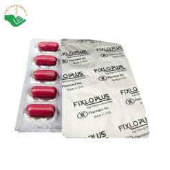 Fixlo Plus Pharmaxx hỗ trợ chống oxy hóa, chống các gốc tự do (Hộp 6 vỉ x 10 viên)