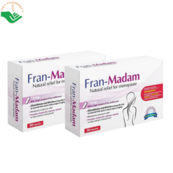 Fran – Madam Lustrel Laboratoires hỗ trợ cải thiện tình trạng suy giảm nội tiết tố nữ (Hộp 30 viên)