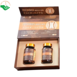 Fucoidan Hoàng Kim hỗ trợ tăng cường khả năng miễn dịch, giúp nâng cao sức đề kháng (Hộp 2 lọ x 30 Viên)