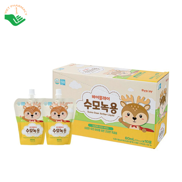 Gạc Hươu Non Sumo cải thiện biếng ăn và bổ sung dinh dưỡng cho trẻ (Túi 80ml)