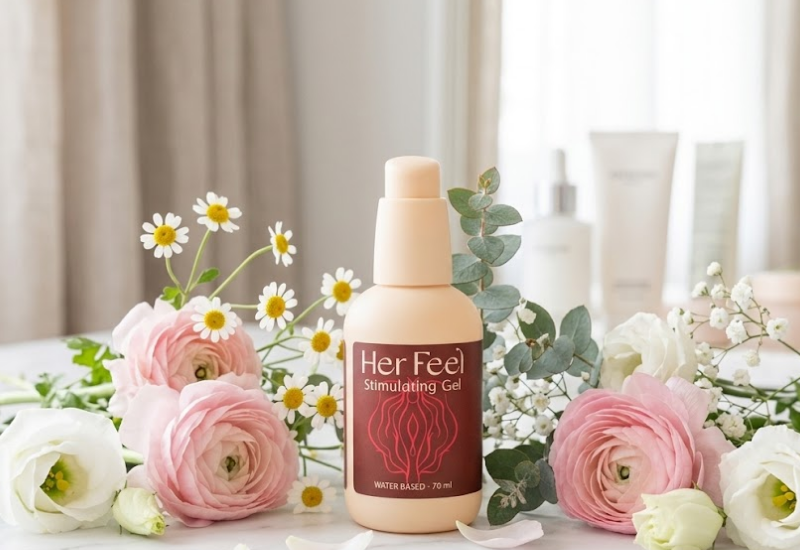 Gel bôi trơn Her Feel Stimulating Gel làm mới cảm xúc, vượt qua sự đơn điệu trong đời sống (Chai 70ml)