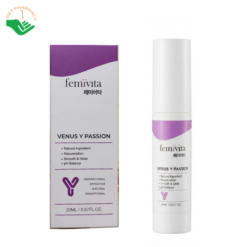 Gel bôi trơn Venus Y Passion Femivita giảm khô rát và chăm sóc vùng kín (Lọ 20ml)