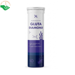Gluta Diamond Vitath hỗ trợ giúp làm sáng da, giảm nám da (1 lọ x 10 viên)