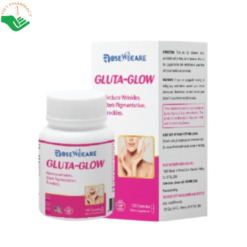 Gluta-Glow Rose Wecare hỗ trợ làm sáng đẹp da, ngăn ngừa nếp nhăn và chống lão hóa da (120 viên)