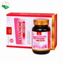 Glutathione 1000 Plus Kingphar hỗ trợ làm sáng da, chống oxy hóa (Hộp 60 viên)