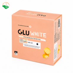 Gluwhite viên uống hỗ trợ trắng da và cải thiện thâm nám (Hộp 5 vỉ x 4 viên)