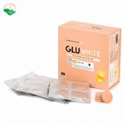 Gluwhite viên uống hỗ trợ trắng da và cải thiện thâm nám (Hộp 5 vỉ x 4 viên)