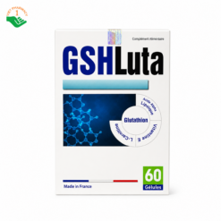 GSHLuta Strapharm bổ sung năng lượng, hỗ trợ phục hồi và bảo vệ gan, dưỡng da khỏe đẹp (Hộp 4 vỉ x 15 viên)