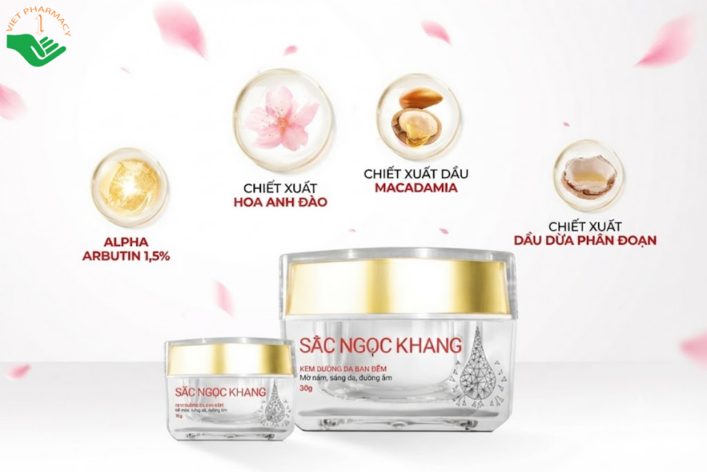 Kem dưỡng da ban đêm Sắc Ngọc Khang