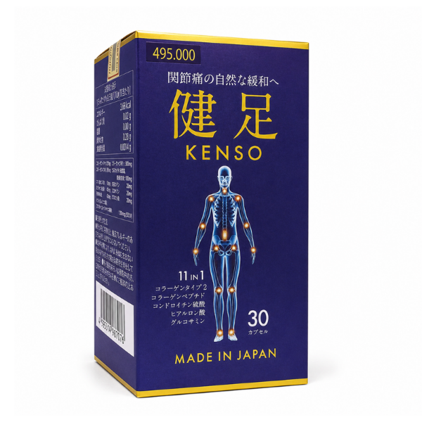 Viên uống hỗ trợ giảm đau khớp KENSO (Hộp 30 viên nang cứng)