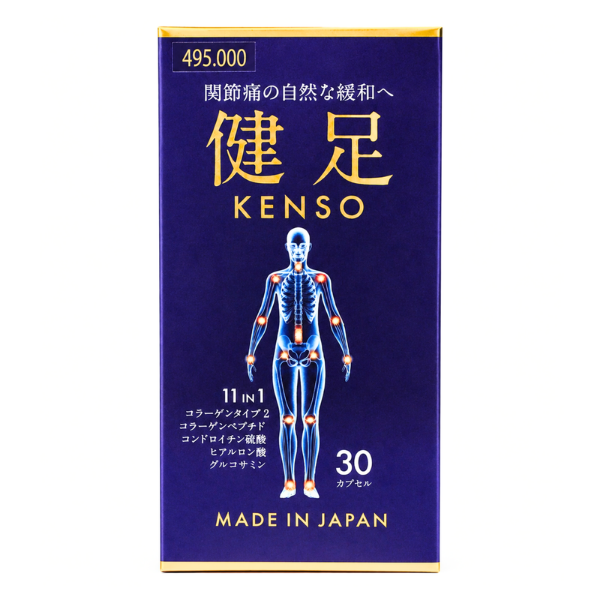 Viên uống hỗ trợ giảm đau khớp KENSO (Hộp 30 viên nang cứng)