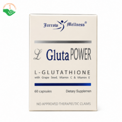 L Gluta Power Jarrow Formulas hỗ trợ trắng da, giải độc gan hiệu quả (Hộp 60 viên)